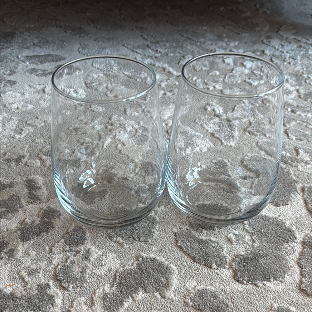 Stemless Wine Glasses (Set of 2)